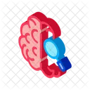 Brain Research Glass Icon