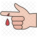 Finger Lesion  Icon