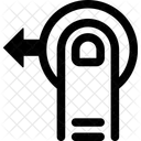 Finger Touch Swipe Icon
