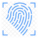 Fingerprint Scan  Icon