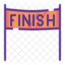 Finish Line Race Icon