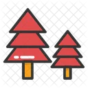 Fir Trees Christmas Icon