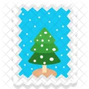 Fir Tree Ticket Palm Icon