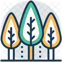 Trees Cypress Fir Icon