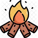 Fire Light Camping Icon