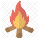 Fire Flame Camping Fire Icon