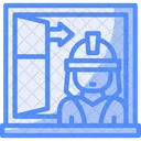 Fire Drill Evacuation  Icon