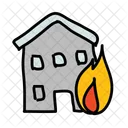 House Fire Home Icon