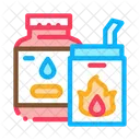 Bbq Liquid Fire Icon