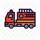 Fire Truck Fire Fighter Emergency Vehicle Icon