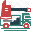 Fire Truck Ax Fireman S Ax Icon