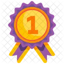 First Place Badge First Place Position Badge Icon