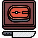 Fish Salmon Knife Icon