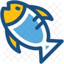 Fish Seafood Uncooked Icon