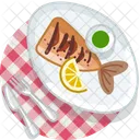 Fish Grill Meal Icon