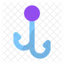 Fishing Fishing Area Hook Icon