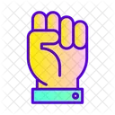 Fist Aggressive Anger Icon