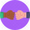 Protest Fist Bump Icon