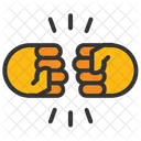 Friendship Knockout Fists Icon