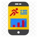 Fitness App Fitness Application Mobile Icon