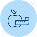 Fitness Apple Pentaglow Icon