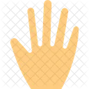 Five Finger Hand Sign High Five Icon