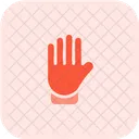 Five Finger Hand Sign High Five Icon