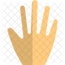 Five Finger Hand Sign High Five Icon