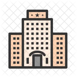 Five star hotel  Icon