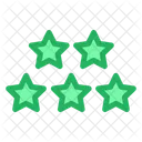 Five Stars  Icon