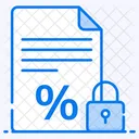 Fixed Interest Rate  Icon