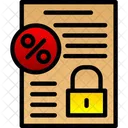 Fixed Interest Rate Fixed Interest Icon