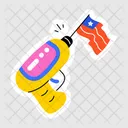 Toy Gun Flag Gun Bang Gun Icon