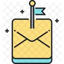 Flag Mail  Icon