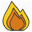 Flame Heat Fire Icon