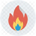 Flame Fire Warning Icon