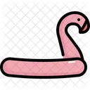 Flamingo Rubber Ring  Icon