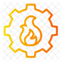 Flamme Brennen Feuer Symbol