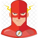 Flash Superhero Comic Hero Icône