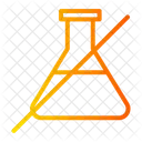 Flask Slash Chemistry Icon