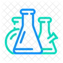 Flasks Conical Flask Round Flask Icon