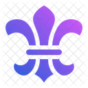 Fleur De Lis Ornament Mardi Gras Symbol