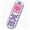 Flipphone Mobile Phone Mobile Icon