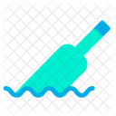 Floating Bottle  Icon