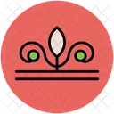 Floral Design Ornament Icon