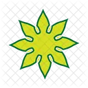 Floral Nature Illustration Icon