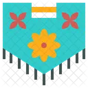 Floral Display Flag Icon