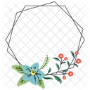 Floral Frame  Icon