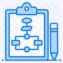 Flowchart Algorithm Data Flow Icon