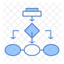 Flowchart Algorithm Data Architecture Icon